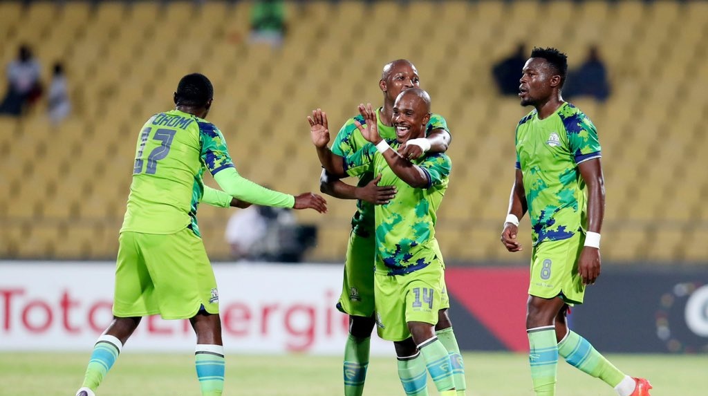 Marumo Gallants players during the CAF Confederation Cup