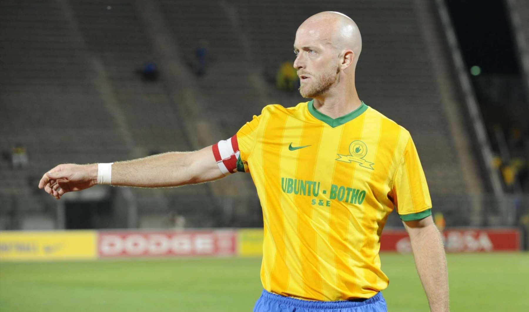 Matthew Booth during his time at Memlodi Sundowns