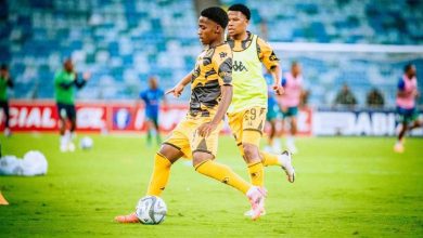 Mfundo Vilakazi in action for Kaizer Chiefs