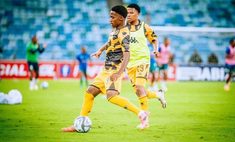 Mfundo Vilakazi in action for Kaizer Chiefs