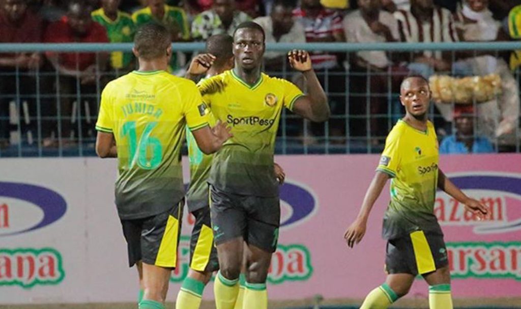 Michael Sarpong in action for Young Africans