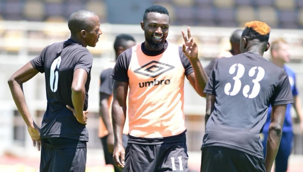 Mwape Musonda and his former Black Leopards teammates