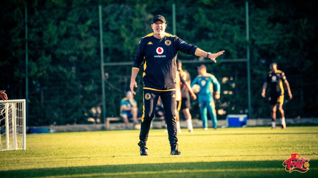 Nasreddine Nabi of Kaizer Chiefs at training