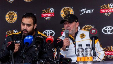 Nasreddine Nabi of Kaizer Chiefs during a presser