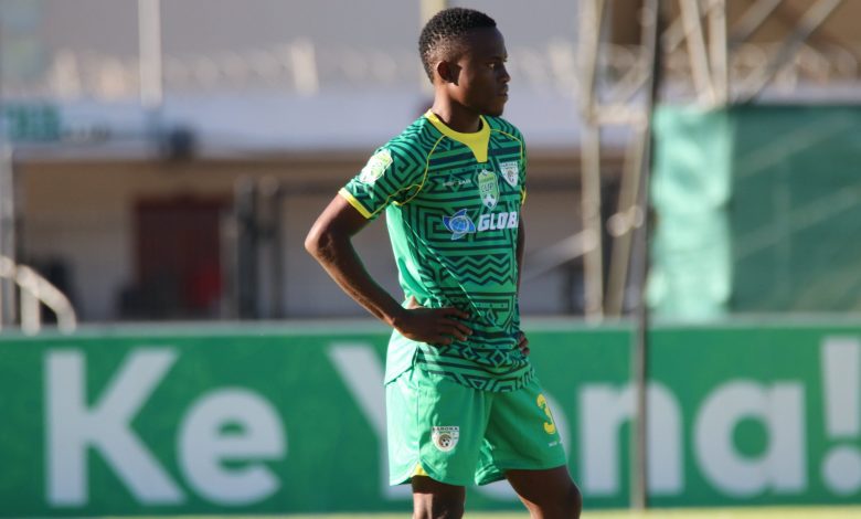 Ntiyiso Bombi during his Baroka FC stint