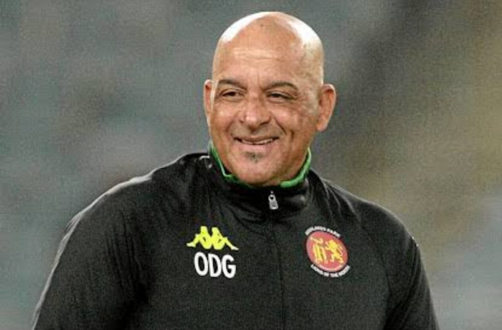 Owen Da Gama during a match in the DStv Premiership