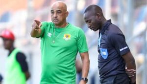 Owen Da Gama on the sidelines during a match
