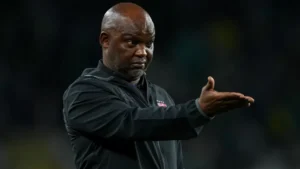 Pitso Mosimane coaching at Al Ahly