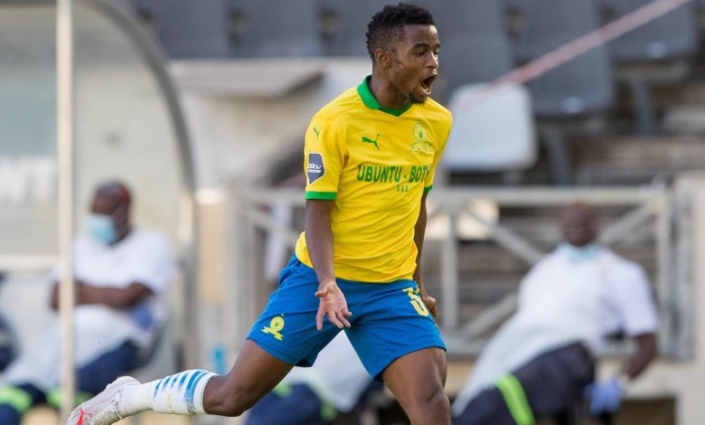 Promise Mkhuma in action for Mamelodi Sundowns