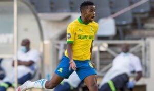 Promise Mkhuma in action for Mamelodi Sundowns