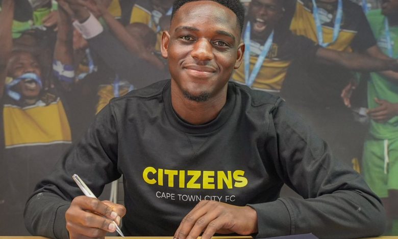 Sibusiso Ziba signs for Cape Town City FC