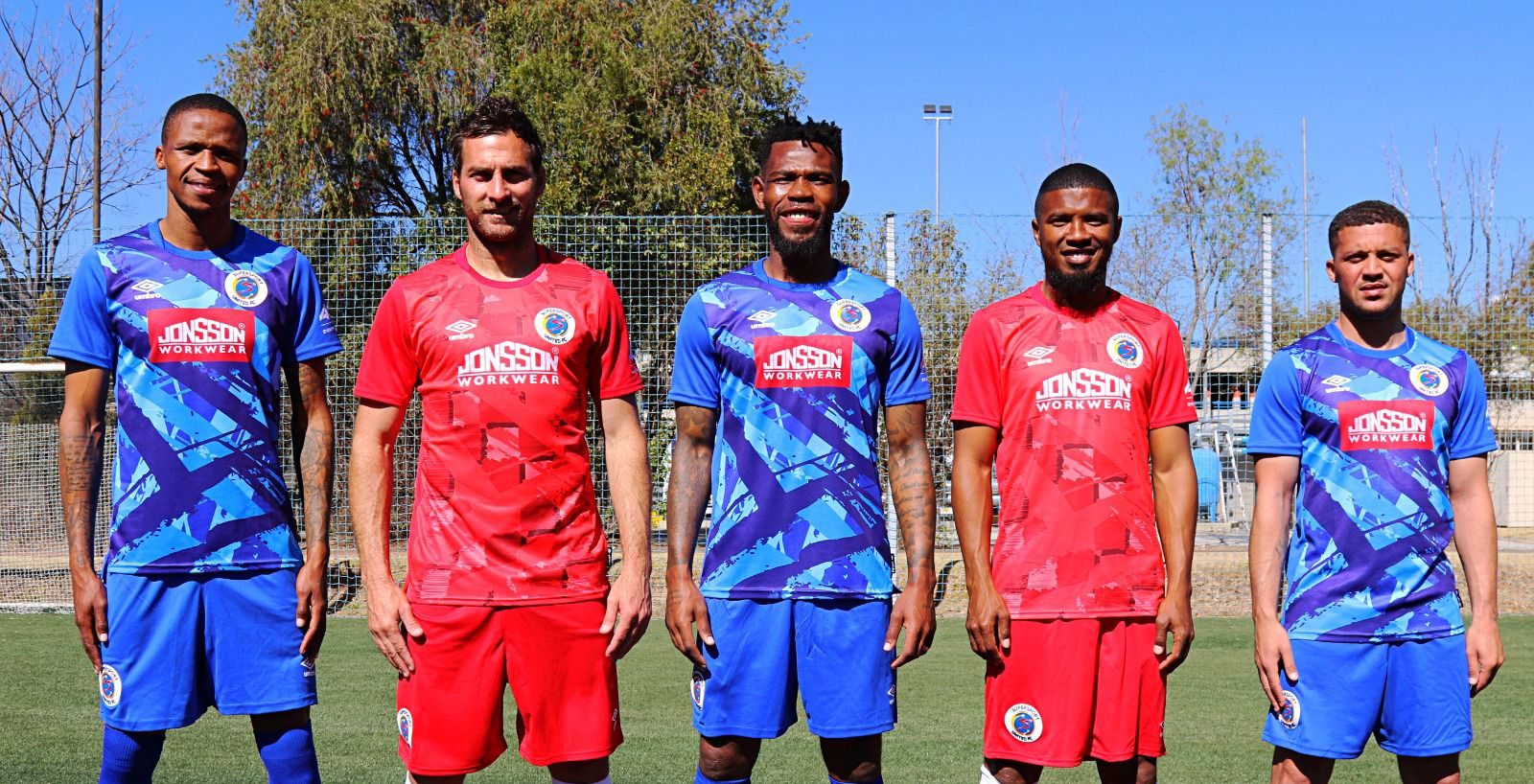 SuperSport United players