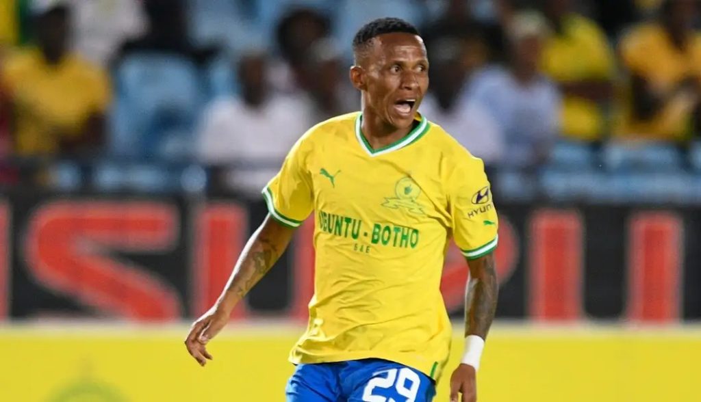 Surprise Ralani in action for Mamelodi Sundowns