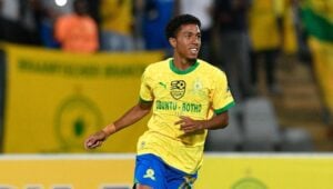 Tashreeq Matthews in action for Mamelodi Sundowns
