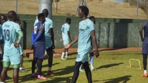 Veluyeke Zulu in Baroka FC colours