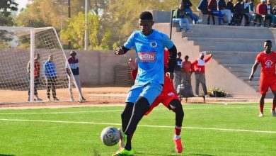 Vincent Pule in action of SuperSport United