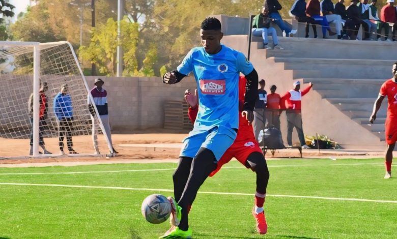 Vincent Pule in action of SuperSport United