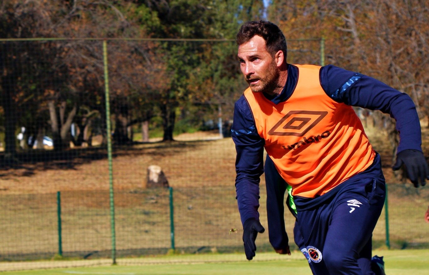 Bradley Grobler during SuperSport United training