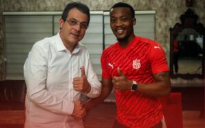 Cape Town City FC striker Khanyisa Mayo has completed his high-profile move to Algerian giants CR Belouizdad.