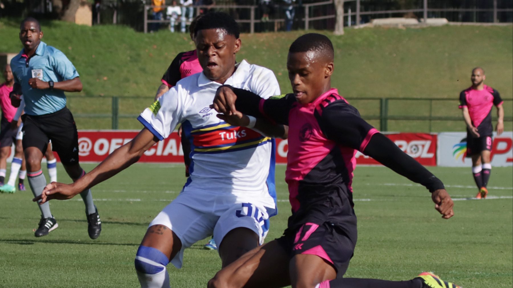 AmaTuks in action against Cape Town Spurs