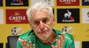 Bafana Bafana coach Hugo Broos
