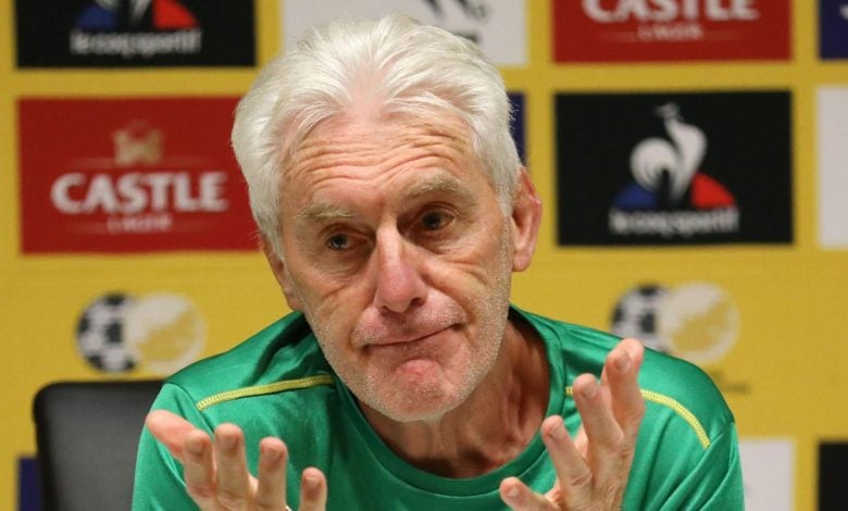 Bafana Bafana coach Hugo Broos