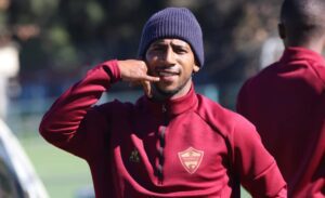 Deano van Rooyen during Stellenbosch FC training