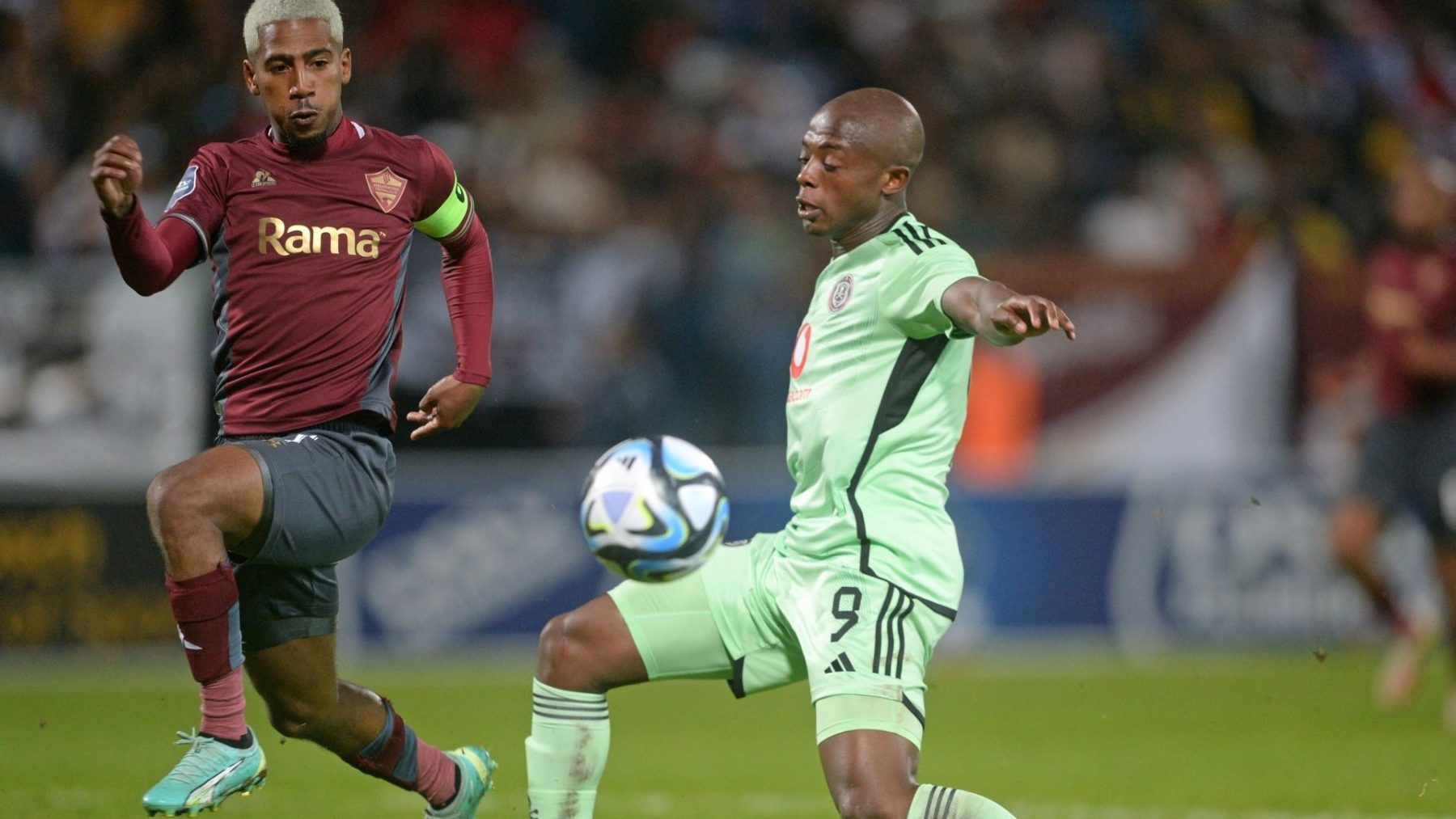 Deano van Rooyen in action for Stellenbosch FC