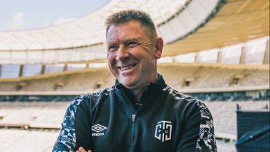 Cape Town City FC head coach Eric Tinkler