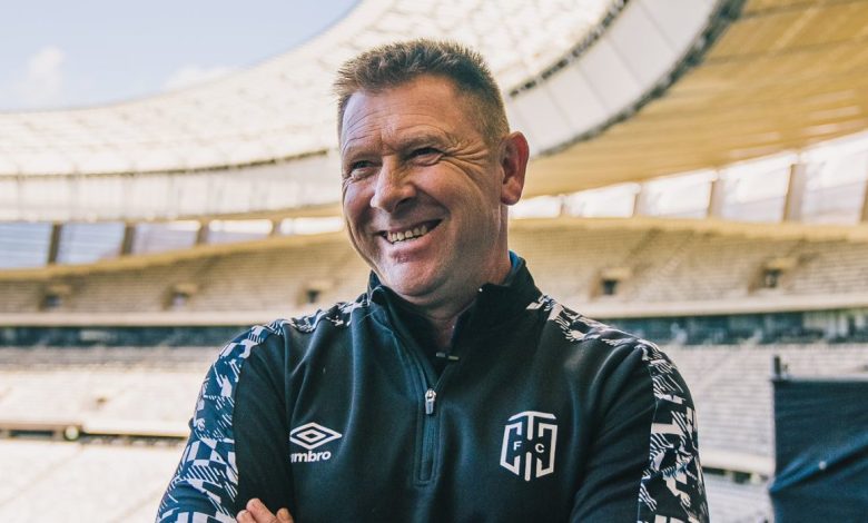 Cape Town City FC head coach Eric Tinkler