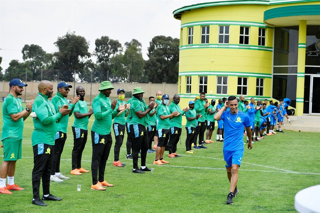 Gaston Sirino of Mamelodi Sundowns on his way to Kaizer Chiefs