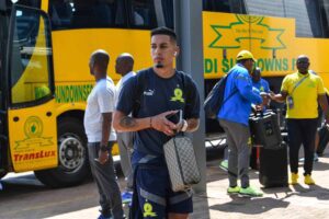 Gaston Sirino of Mamelodi Sundowns on his way to Soweto giants Kaizer Chiefs