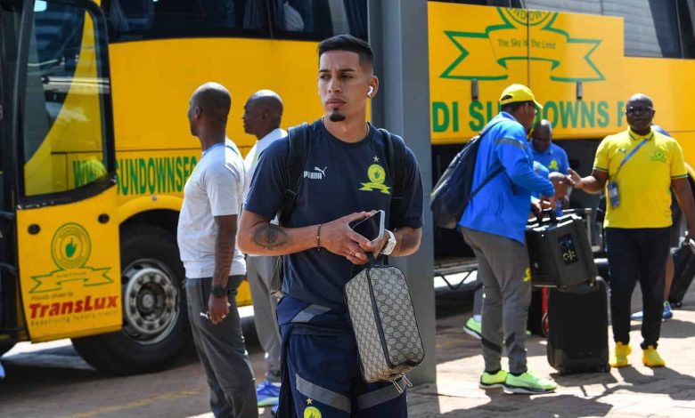 Gaston Sirino of Mamelodi Sundowns on his way to Soweto giants Kaizer Chiefs