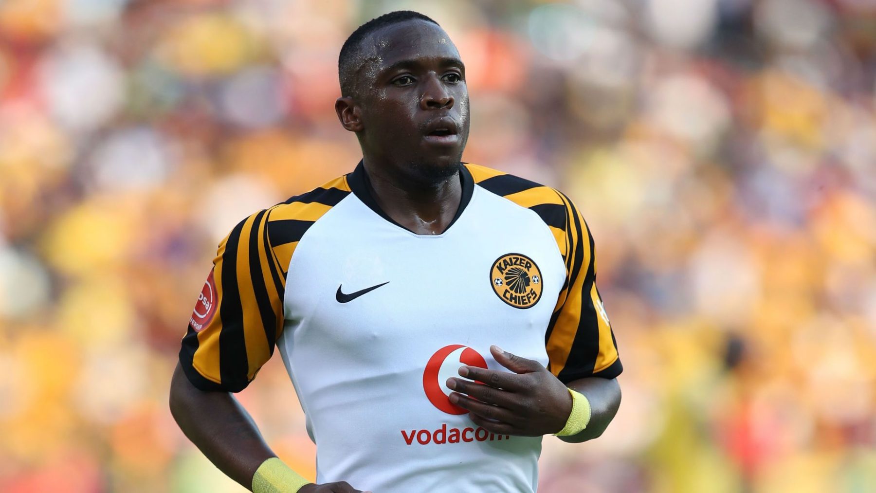 George Maluleka during his Kaizer Chiefs days