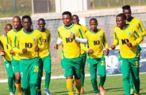 Golden Arrows players during training session