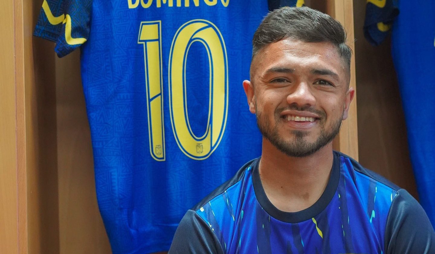 Haashim Domingo in Cape Town City colours