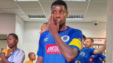 Ime Okon getting ready for SuperSport United match