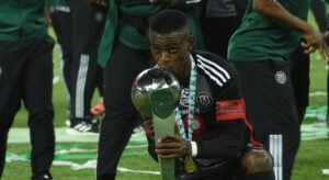 Orlando Pirates captain Innocent Maela