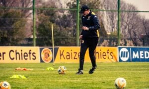 Kaizer Chiefs coach Nasreddine Nabi at Naturena