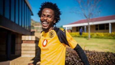 Kamohelo Mahlatsi during his stint at Kaizer Chiefs