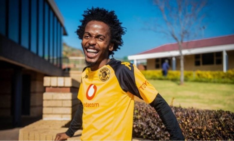 Kamohelo Mahlatsi during his stint at Kaizer Chiefs