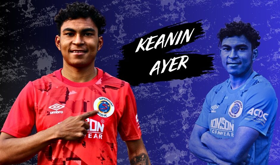 Keanin Ayer unveiled by SuperSport United