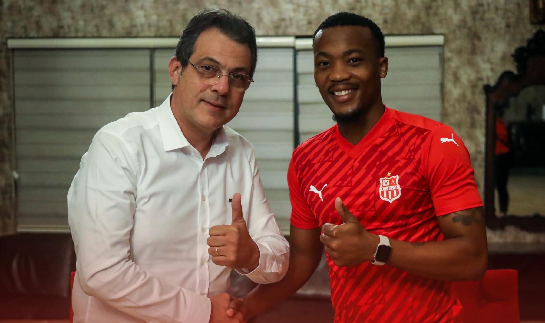 Khanyisa Mayo explains what swayed him into joining CR Belouizdad