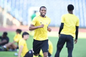 Mamelodi Sundowns defender Siyanda Msani on loan at Cape Town Spurs