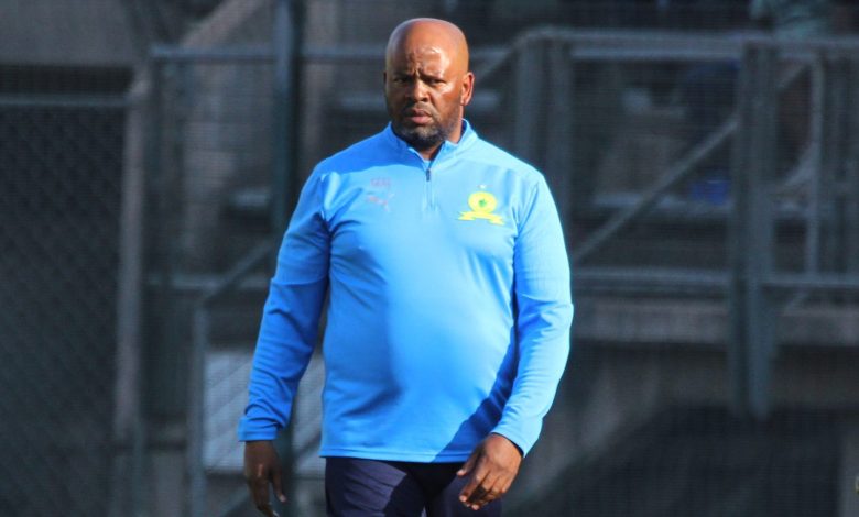 Mamelodi Sundowns coach Manqoba Mnqithi/Zamani Makautsi