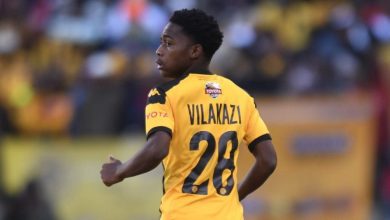 Mfundo Vilakazi in action for Kaizer Chiefs