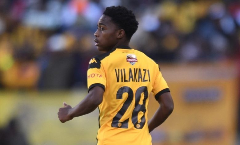 Mfundo Vilakazi in action for Kaizer Chiefs