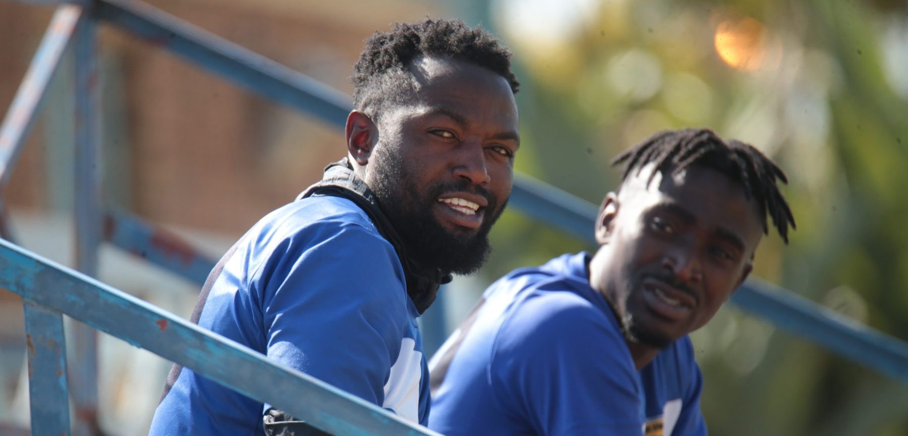 Mwape Musonda during Black Leopards training session