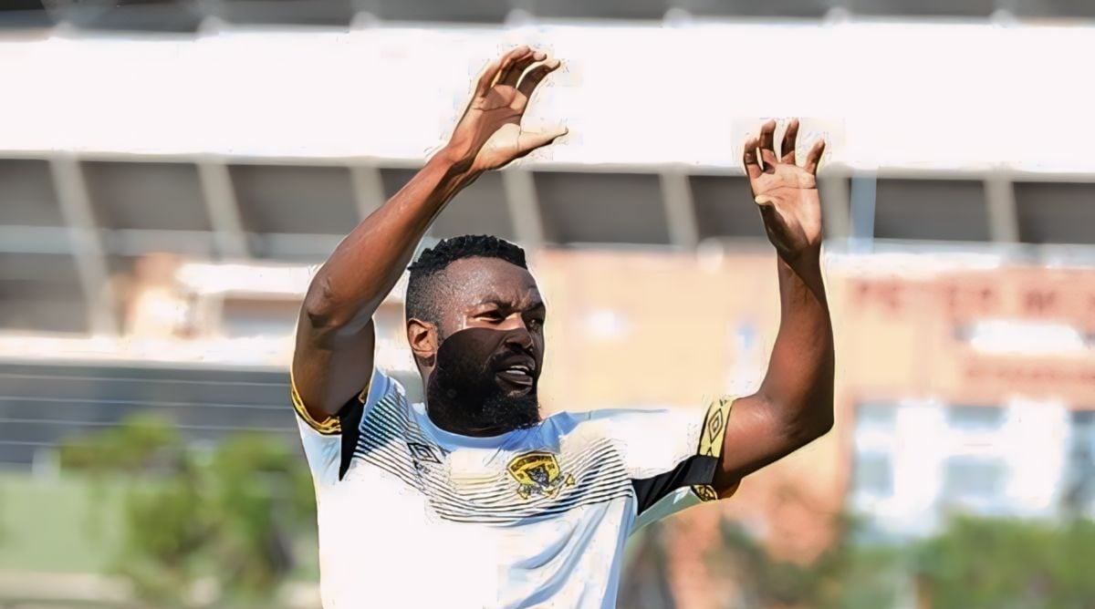 Mwape Musonda in Black Leopards colours