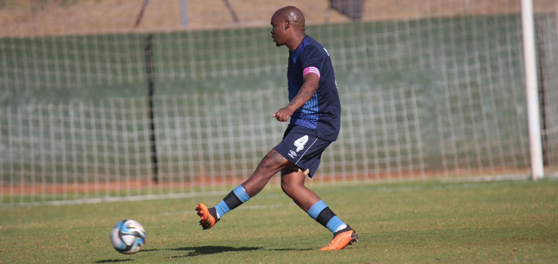 Olaoleng Mokgosi in action for Orbit College